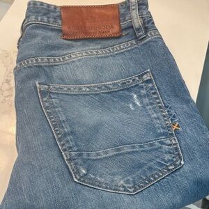 Scotch & Soda Faded Blue Jeans